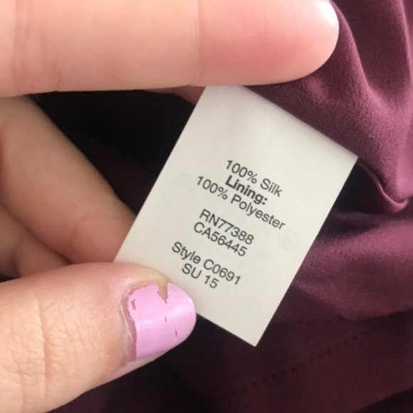 NWT Madewell maroon pocket mini skirt - Picture 8 of 8